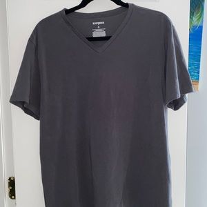Men’s Express Supersoft Slim V-Neck Tshirt